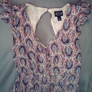 Scoop Dress Colorful Pattern